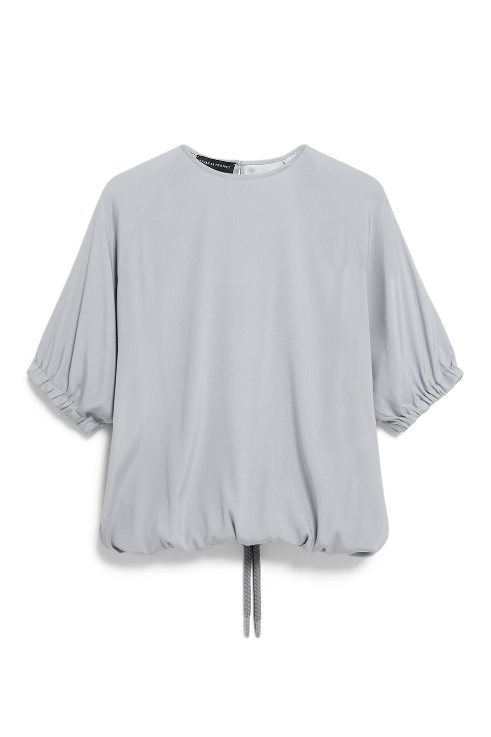 cord blouse short sleeve silk